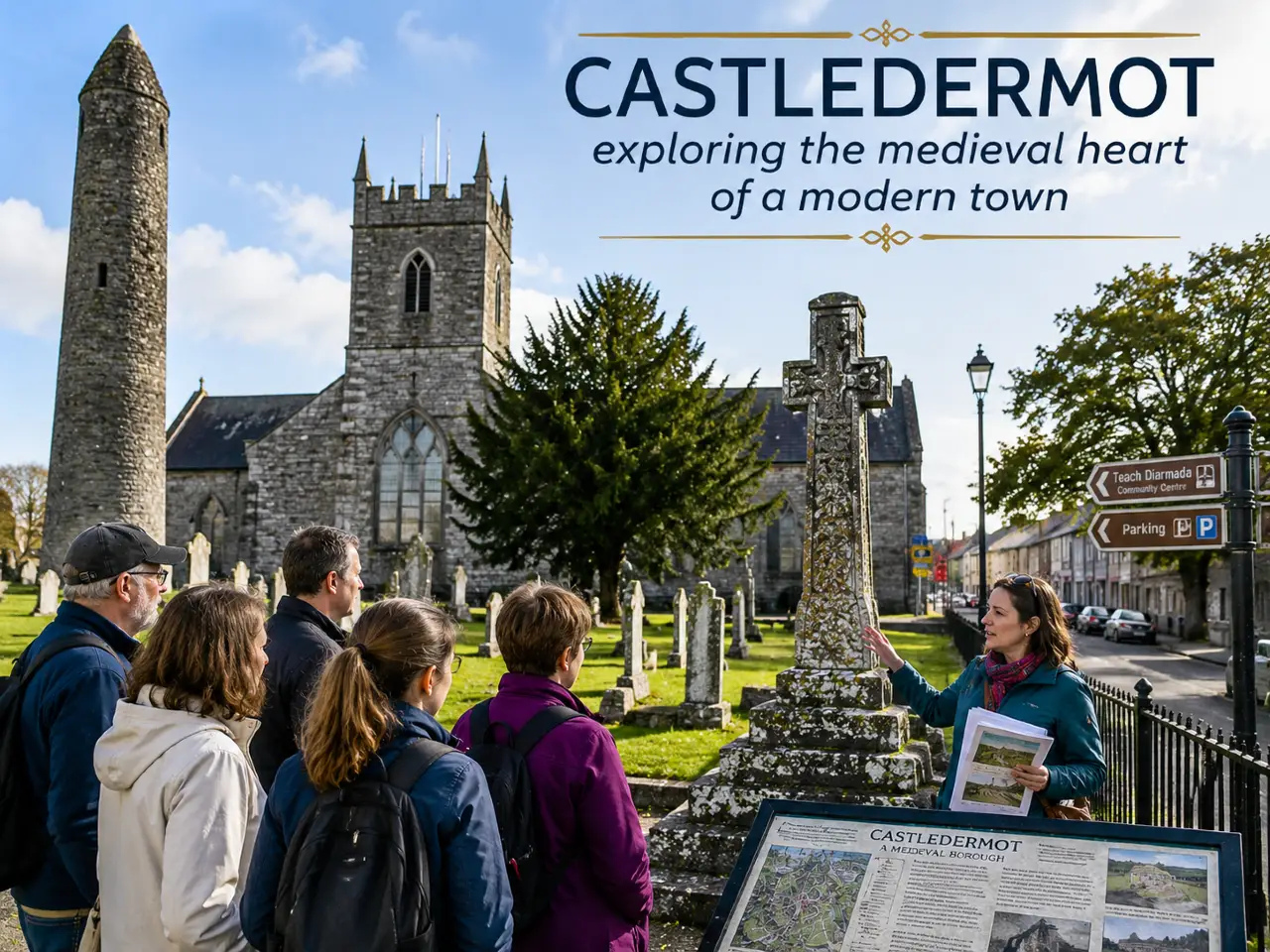 Castledermot – exploring the medieval heart of a modern town