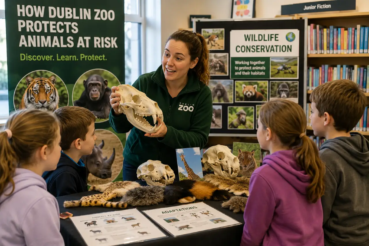 How Dublin Zoo Protects Animals at Risk, Ages 8+